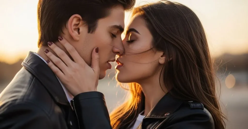 Bold & Daring Kissing Rizz Lines