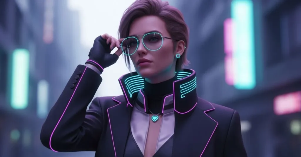 Bold Futurism Rizz Lines with Confidence