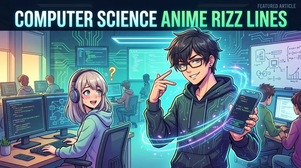 Computer Science Anime Rizz Lines