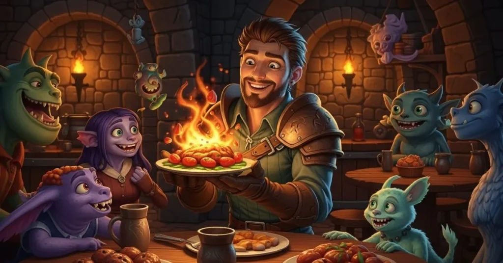 Funny Delicious in Dungeon Rizz Lines