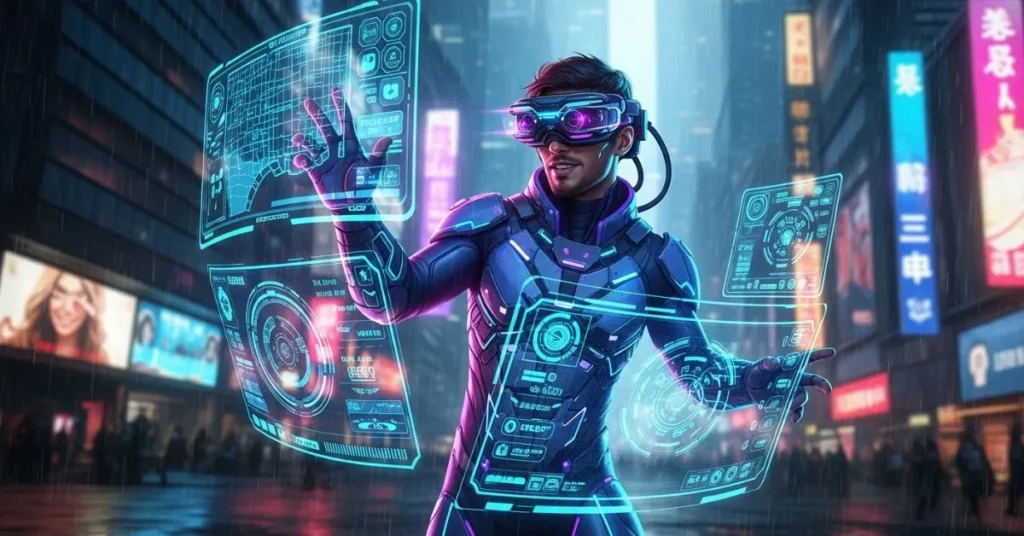 Gaming and Tech Style AR Rizz Lines