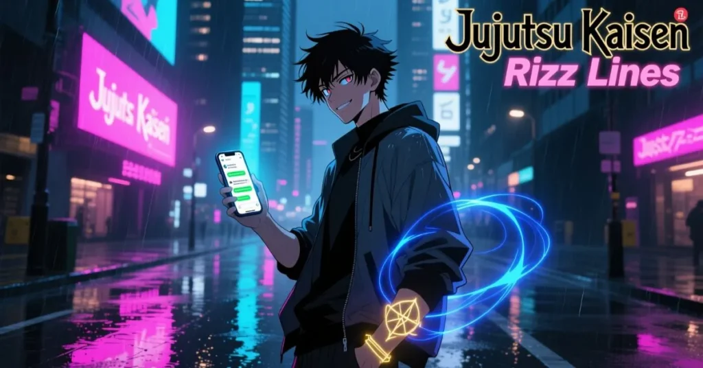 Jujutsu Kaisen Rizz Lines for Anime Fans