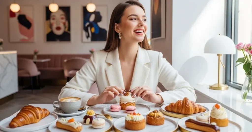 Pastry Dessert Rizz Lines