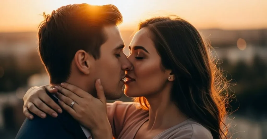 Romantic Kissing Rizz Lines