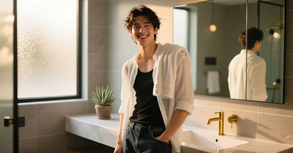 Short Shower Rizz Lines for Status Updates