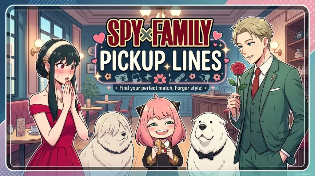 Spy x Family Pickup Lines