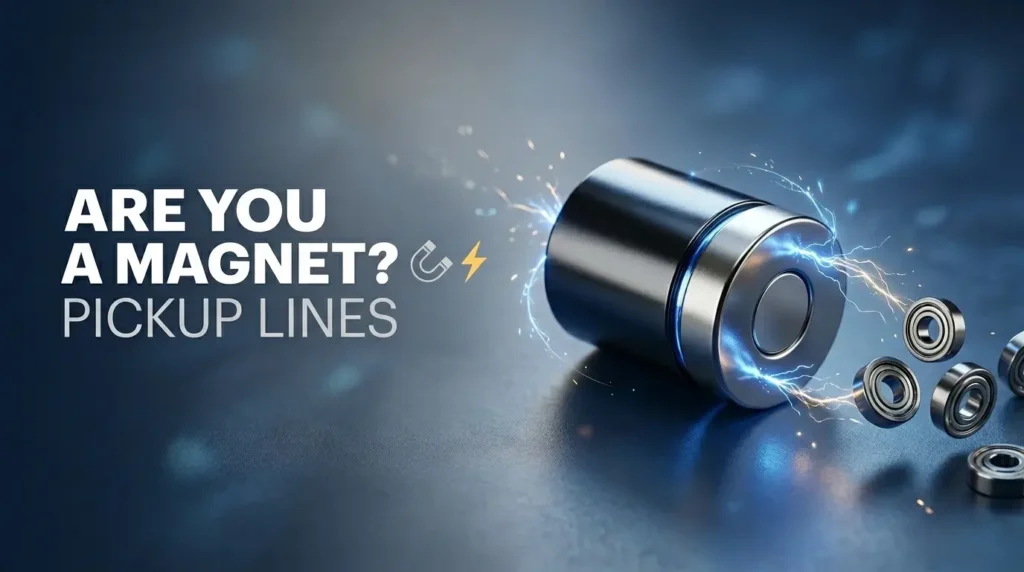 Are you a magnet? Pickup Lines 