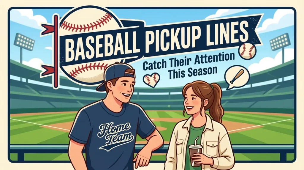Baseball Pickup Lines