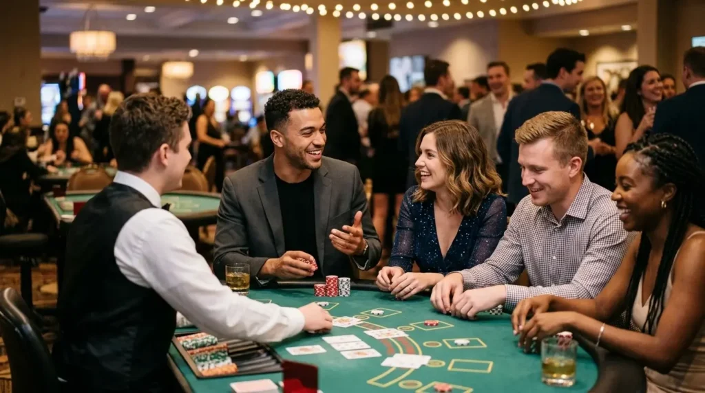 Casino Night Poker Rizz Lines for Party Energy