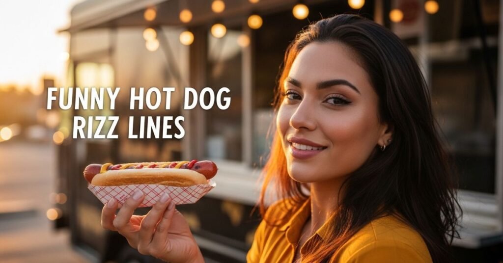 Funny Hot Dog Rizz Lines