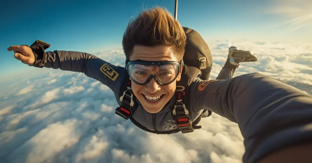 Funny Skydiving Rizz Lines