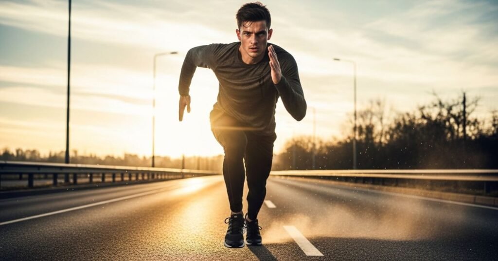 Gym and Fitness Running Rizz Linee