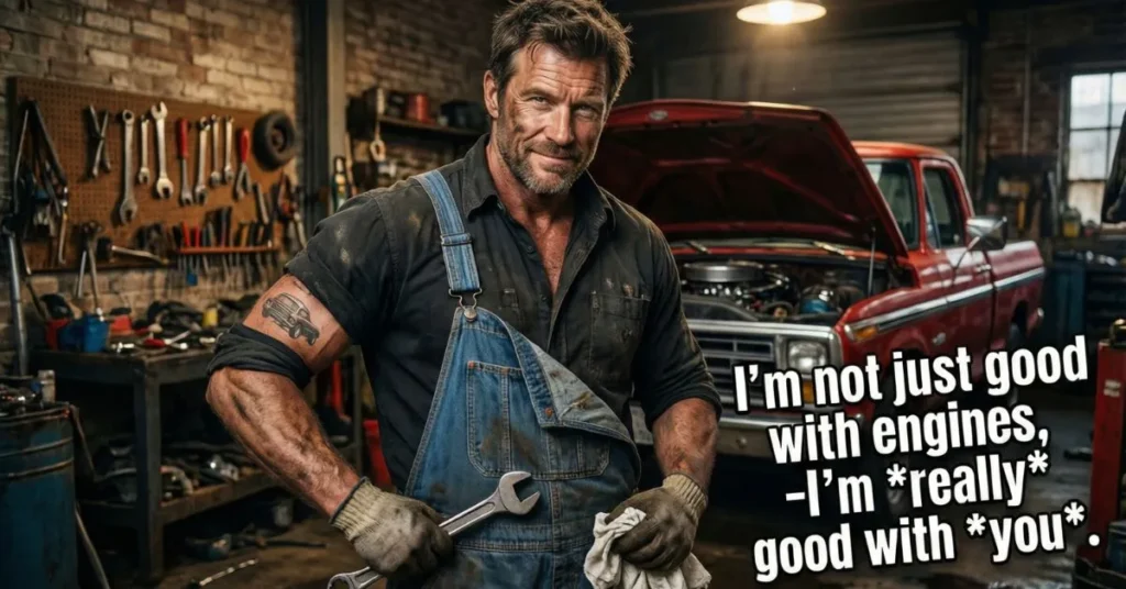 Mechanic Pickup Lines for Social Media