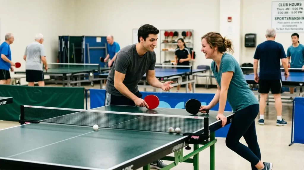 Table Tennis Pick Up Lines for Crush