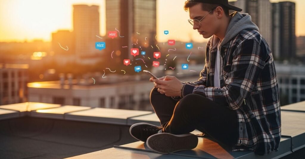 Social Media Falling Rizz Lines