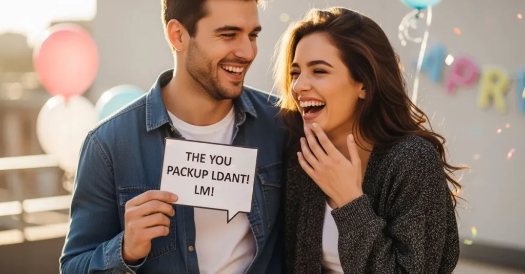 Funny April Fools Rizz Lines to Make Her Laugh 