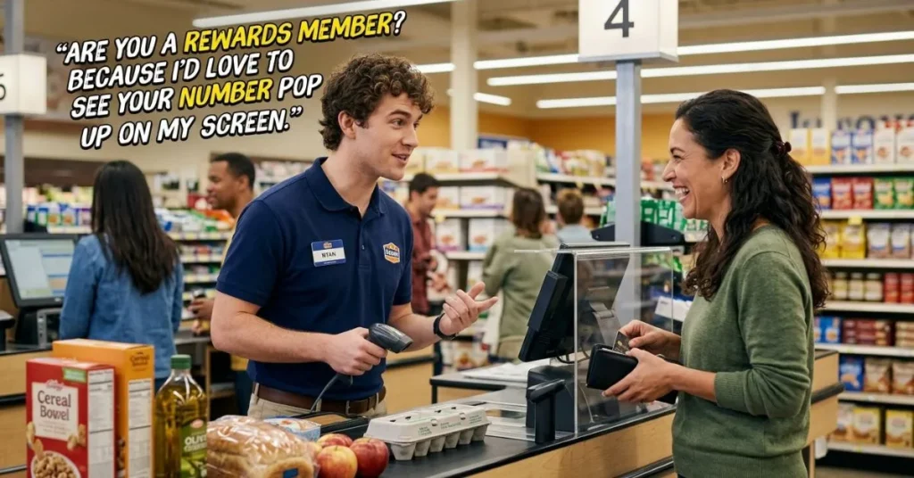 Latest Cashier Rizz Lines 🔥