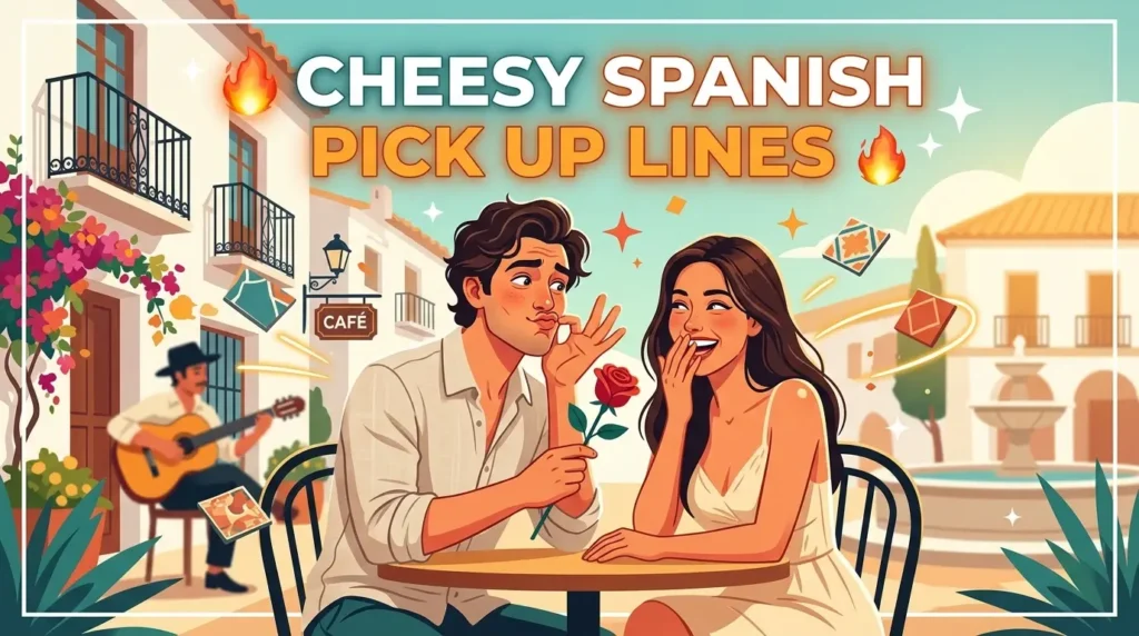 Cheesy Spanish Pick Up Lines