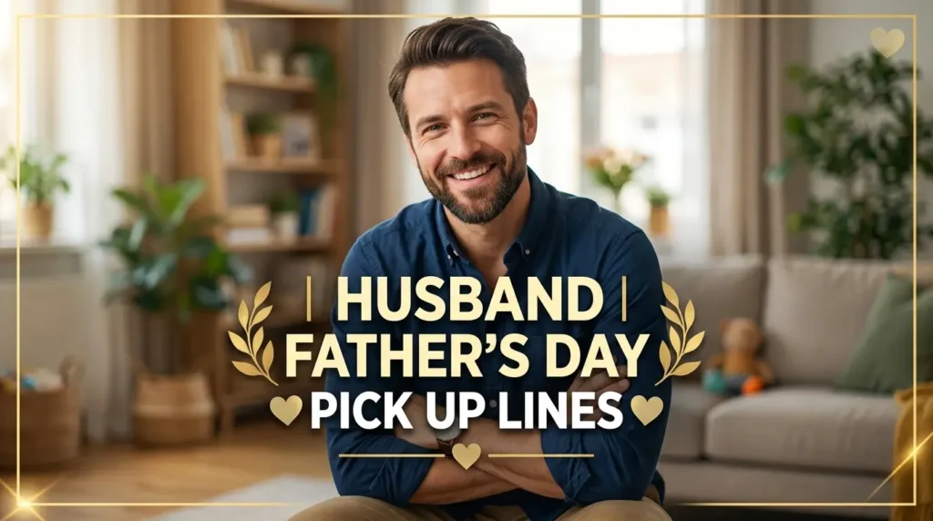 Husband Father’s Day Pick Up Lines ❤️