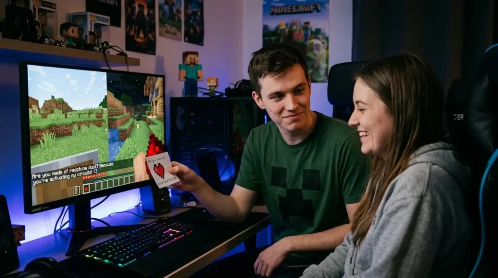 Minecraft Pick Up Lines for Gamers