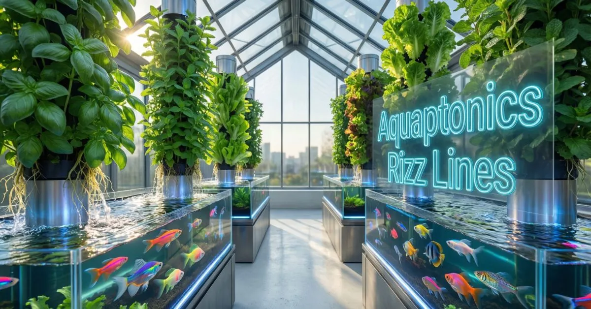 Aquaponics Rizz Lines