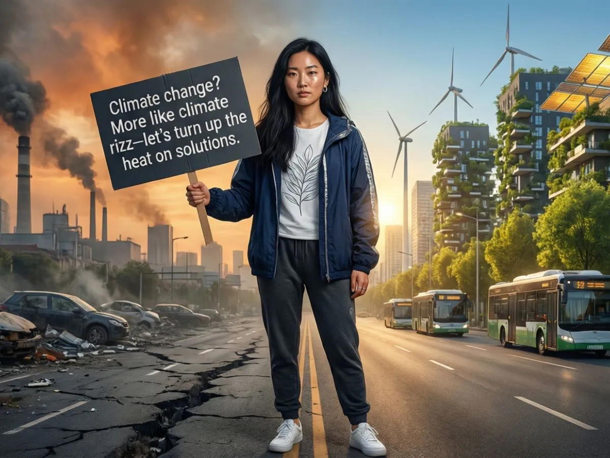 climate change rizz lines