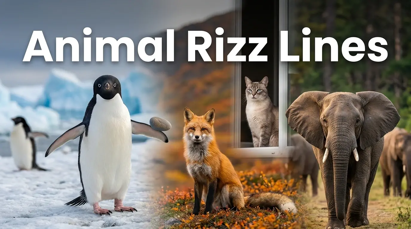 Animal Rizz Lines
