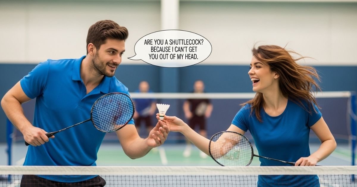 badminton rizz lines