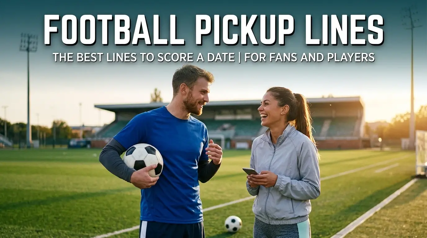 football pickup lines