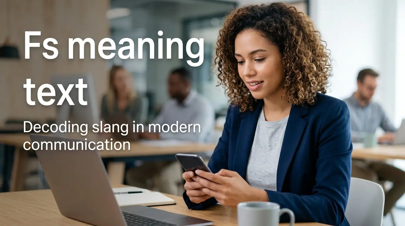 Fs meaning text